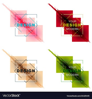 Patterns setminimalistic design creative concept vector image