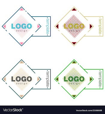 Patterns setminimalistic design creative concept vector image
