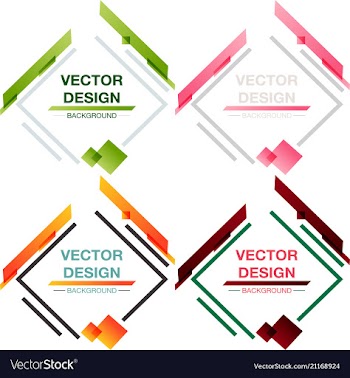 Patterns setminimalistic design creative concept vector image