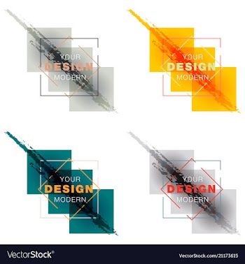 Patterns setminimalistic design creative concept vector image