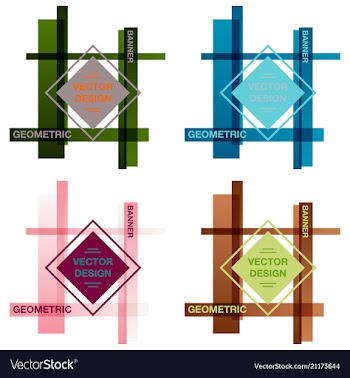 Patterns setminimalistic design creative concept vector image