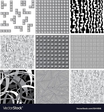 Patterns vector image