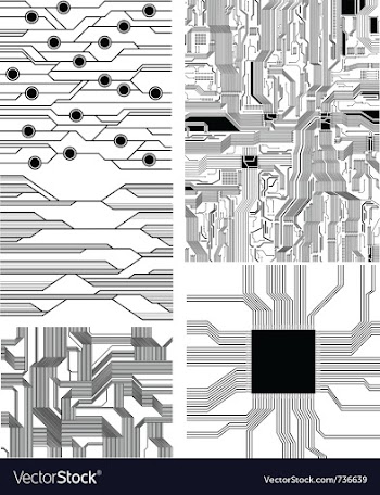 Patterns vector image