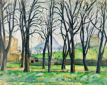 Paul C&eacute;zanne's Chestnut Trees at Jas… | Free public domain illustration