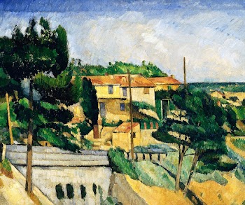 Paul C&eacute;zanne's The Road Bridge (1879… | Free public domain illustration