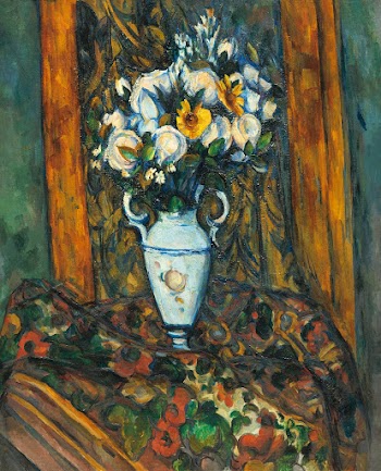 Paul C&eacute;zanne's vase of flowers (1900… | Free public domain illustration