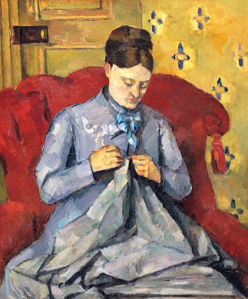 Paul C&eacute;zanne's wife (1877) portrait… | Free public domain illustration