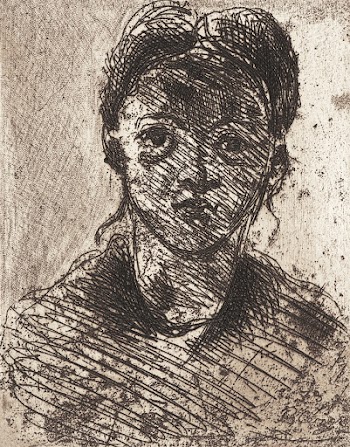 Paul C&eacute;zanne's Young Girl (1873)… | Free public domain illustration