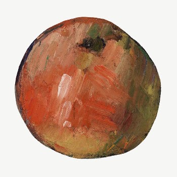  Paul Cezanne&rsquo;s Apples clipart, | Free PSD Illustration - rawpixel