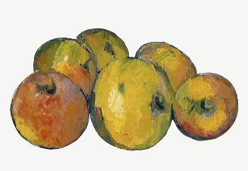 Paul Cezanne&rsquo;s Apples clipart, still | Free PSD Illustration - rawpixel