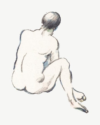 Paul Cezanne&rsquo;s Bathers clipart, post-impressionist | Free PSD Illustration - rawpixel