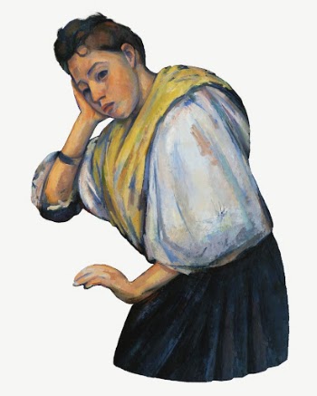  Paul Cezanne&rsquo;s Italian Woman | Free PSD Illustration - rawpixel