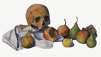 Paul Cezanne&rsquo;s Skull clipart, still | Free PSD Illustration - rawpixel