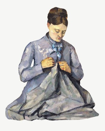 Paul Cezanne&rsquo;s wife clipart, post-impressionist | Free PSD Illustration - rawpixel