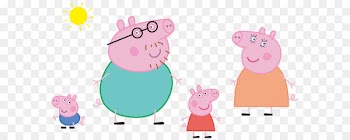 Paultons Park Domestic pig Brand Illustration - Peppa Pig Family Logo Transparent PNG Clip Art Image 