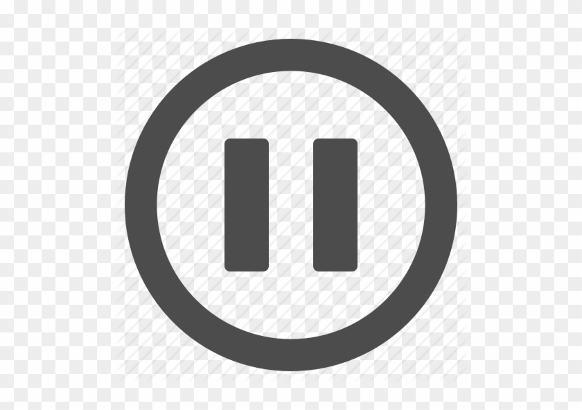 Pause Button Clipart Transparent - Pause Button Clipart Transparent