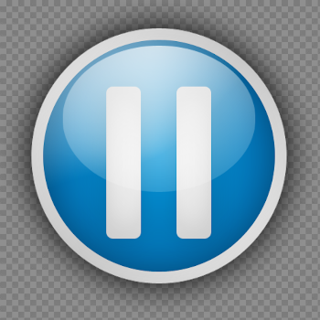 Pause Button PNG Image Transparent Background