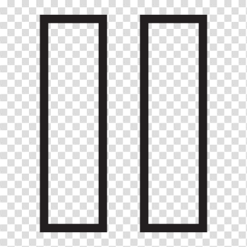 Pause Button Transparent Background PNG