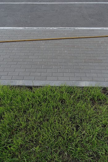 Pavement with green grass | Free Photo - rawpixel