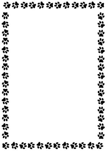 Paw Border | Free download best Paw Border on ClipArtMag.com