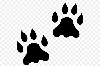 Paw Lion Animal track Dog Clip art - Animal Track 