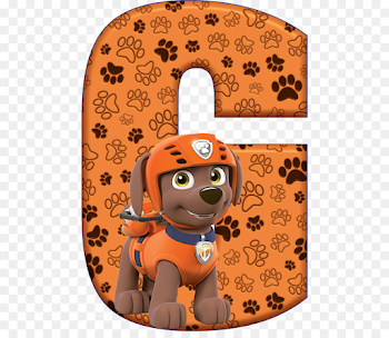 PAW Patrol Alphabet Letter Birthday - Birthday png download - 524 ...