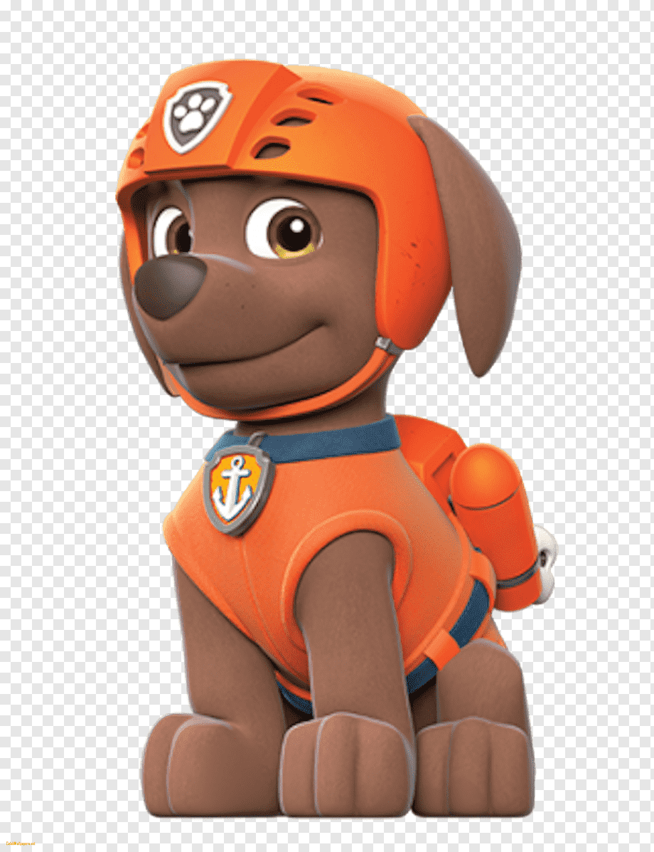 PAW Patrol character illustration, Zuma Labrador Retriever Puppy, paw patrol, child, animals, orange png