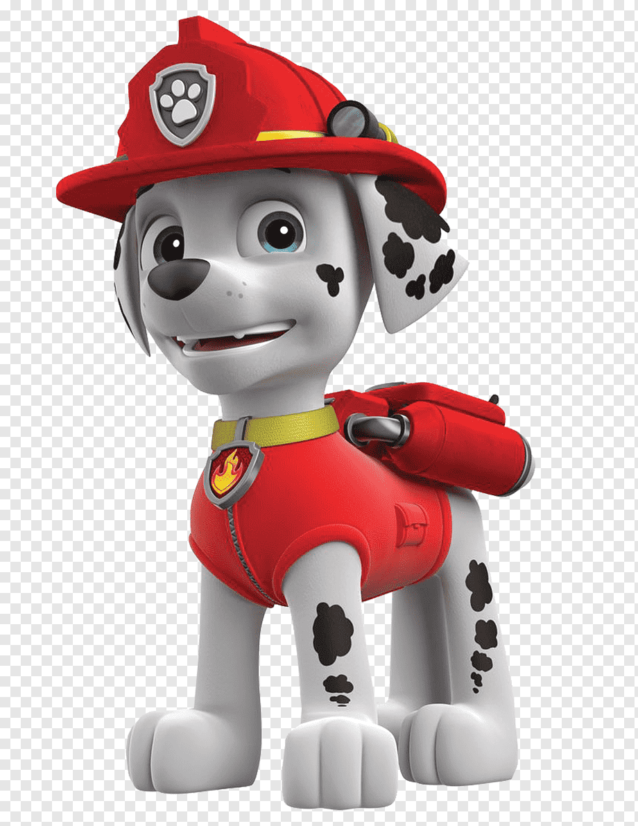 Paw Patrol Marshall, Puppy Dog Wall decal Pups Save a Goldrush/Pups Save the PAW Patroller Air Pups, paw patrol, animals, sticker, party png