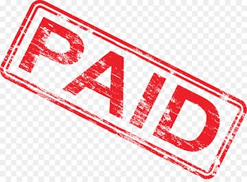 Payment Invoice Business Service Accounts receivable - rubber stamp 