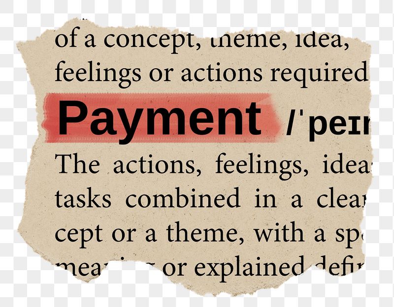 Payment png word sticker, torn | Free PNG - rawpixel
