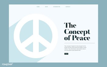 Peace and freedom informational website graph.. | Free stock vector - 458380