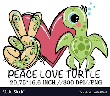 peace love turt