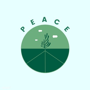 Peace on earth symbol illustration | Free stock vector - 473038