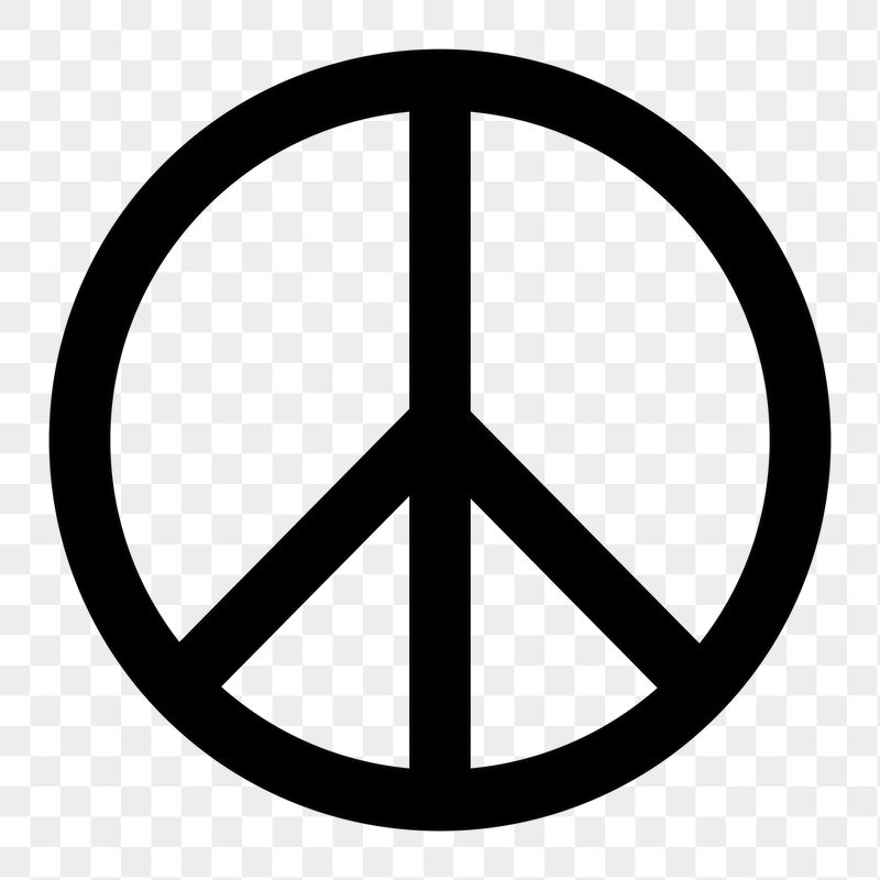 Peace symbol icon png sticker, | Free Icons - rawpixel