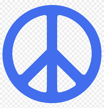 Peace Symbol Png - Peace Sign Clipart Transparent, Png Download ...