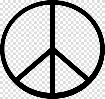 Peace Symbol (transparent Fix) clip art (114006) Free SVG Download ...