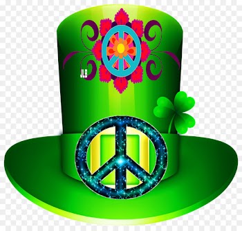 Peace symbols Hippie Image Leprechaun - symbol 