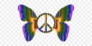 Peace Symbols Poster - People Peace Sign Clip Art