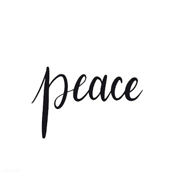 Peace word typography style vector | Free stock vector - 517893