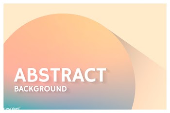 Peach bubble patterned background | Free stock vector - 594863