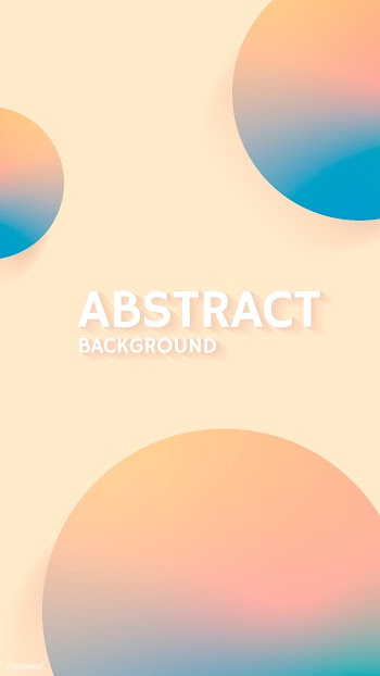 Peach bubble patterned background | Free stock vector - 594866