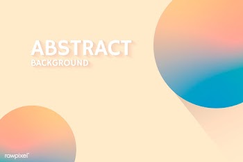 Peach bubble patterned background | Free stock vector - 594870