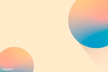 Peach bubble patterned background | Free stock vector - 594877