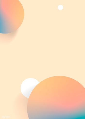 Peach bubble patterned background | Free stock vector - 594886