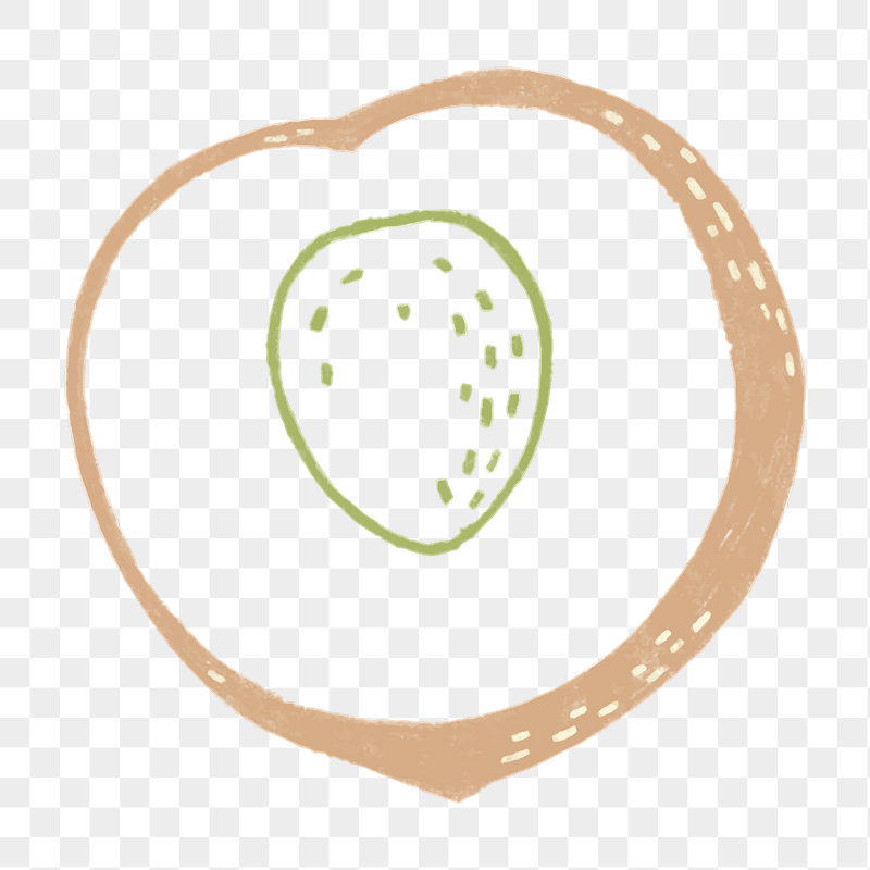 Peach doodle png fruit sticker, | Free PNG - rawpixel