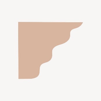 Peachy wavy border sticker, pastel | Free Vector - rawpixel