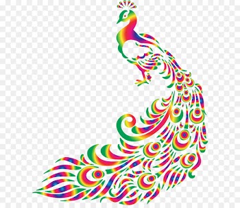 Peafowl Bird Symbol Feather Clip art - peacock 