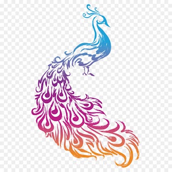 Peafowl, Logo, Encapsulated Postscript, Violet, Temporary Tattoo PNG