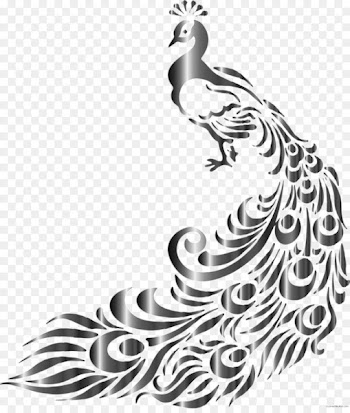 Peafowl Scalable Vector Graphics Bird Stencil Clip art - bird 