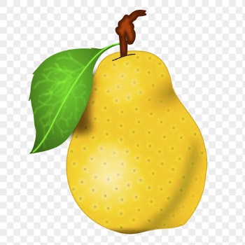 Pear fruit png sticker, transparent | Free PNG - rawpixel